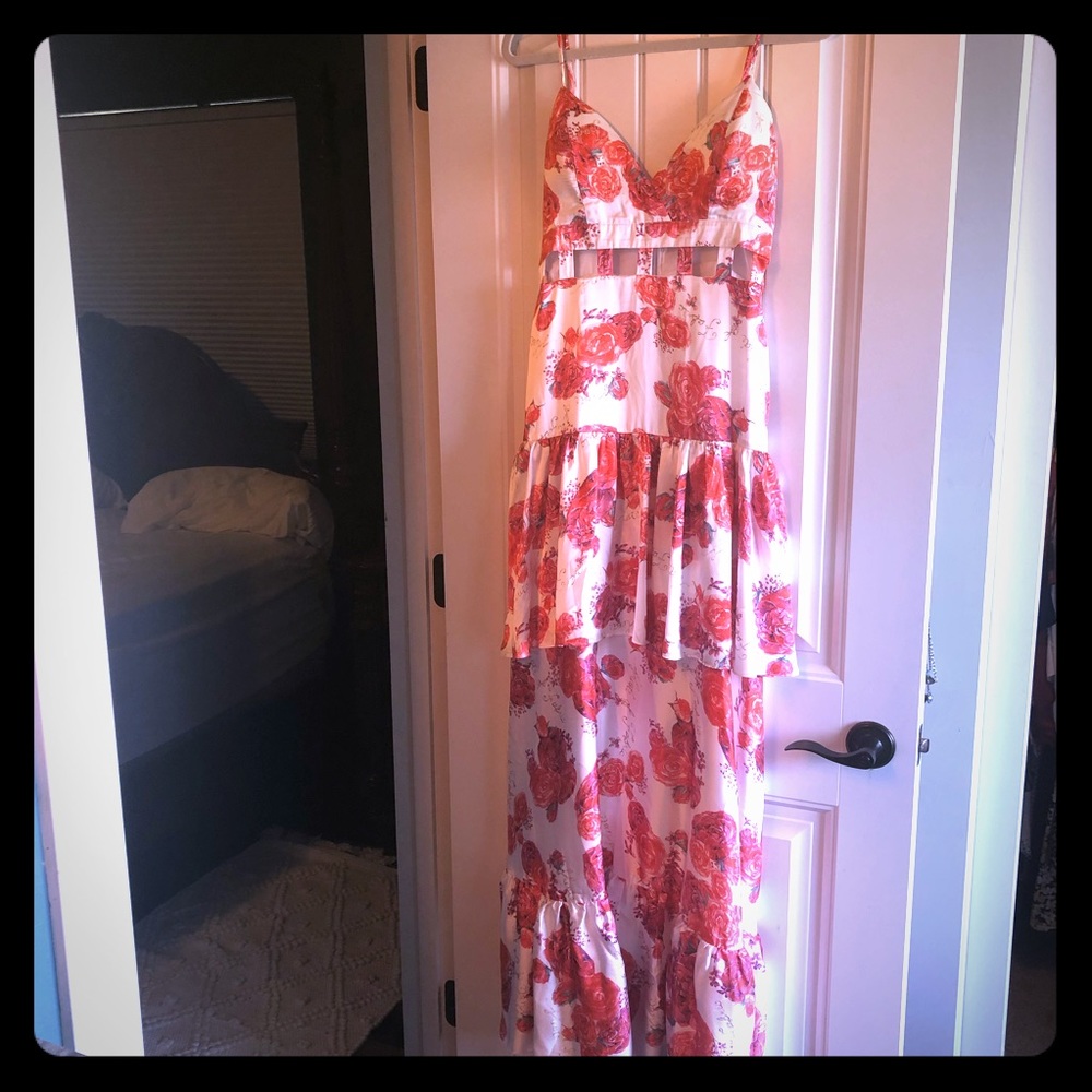 Floral maxi dress